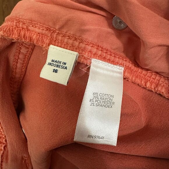 J.JILL Jeans Red Clover Denim Slim Ankle Authentic Fit Straight NWT - Picture 10 of 14